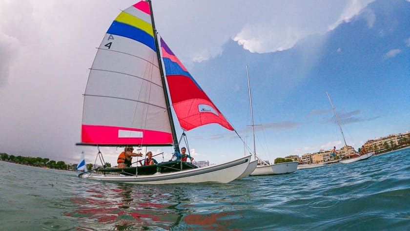 navegar en catamaran